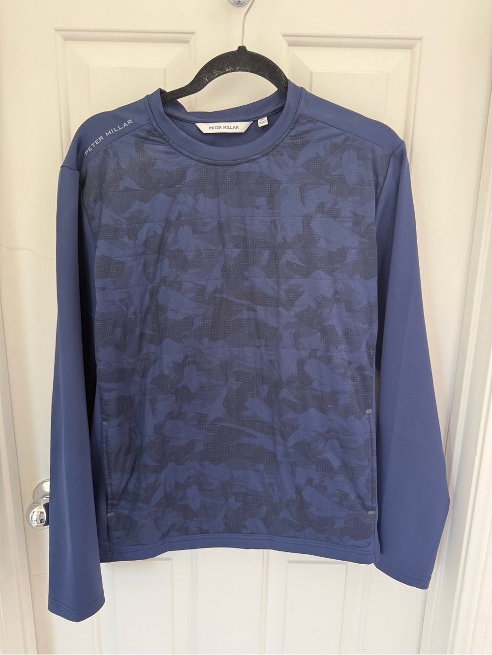 Peter Millar Navy Camo Performance Tee